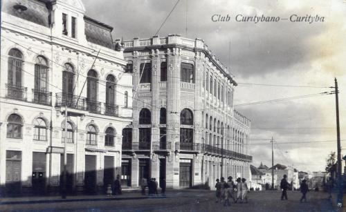 Curitiba cartões postais do início da década de 1930
